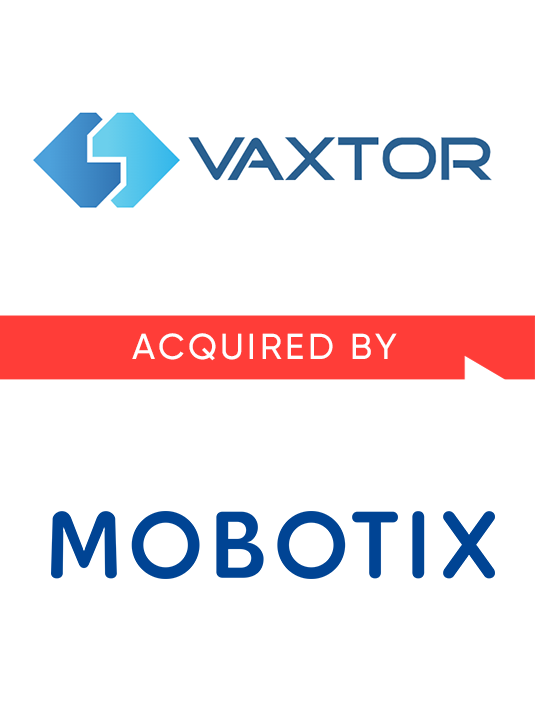 Vaxtor acquired by Mobotix